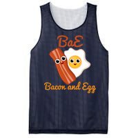 Bae Bacon And Eggs Funny Best Friends Mesh Reversible Basketball Jersey Tank