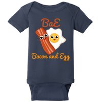 Bae Bacon And Eggs Funny Best Friends Baby Bodysuit