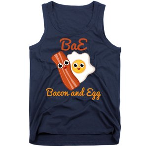 Bae Bacon And Eggs Funny Best Friends Tank Top