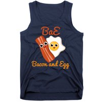 Bae Bacon And Eggs Funny Best Friends Tank Top