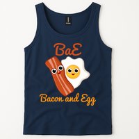 Bae Bacon And Eggs Funny Best Friends Tank Top