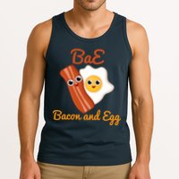Bae Bacon And Eggs Funny Best Friends Tank Top