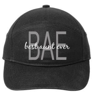 BAE Best Aunt Ever 7-Panel Snapback Hat