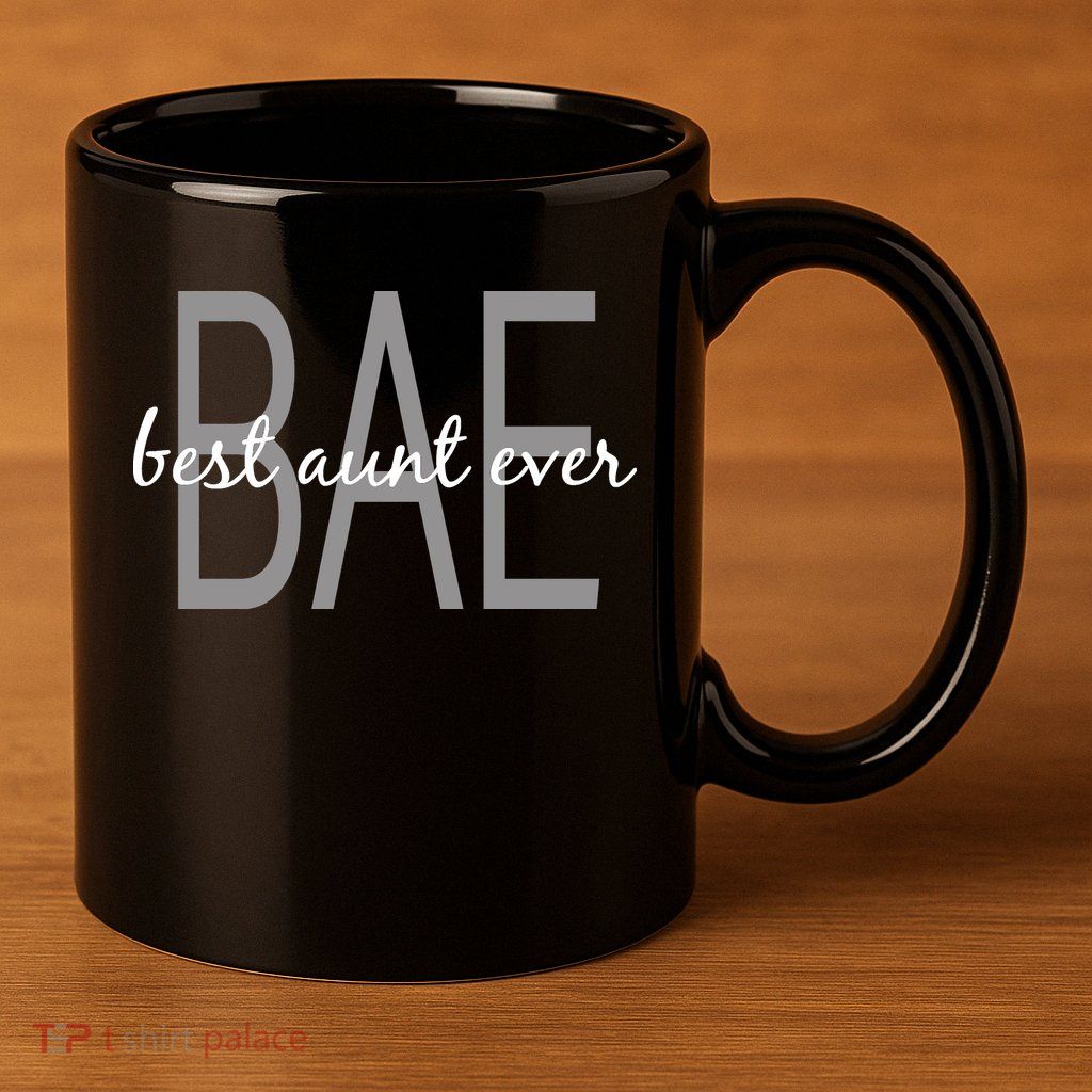 BAE Best Aunt Ever 11oz C Handle Ceramic Mug