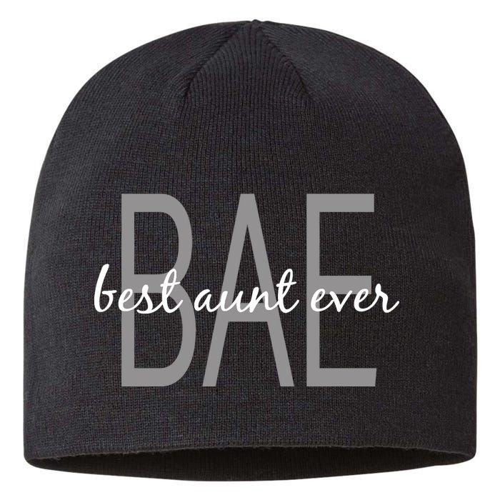 BAE Best Aunt Ever Sustainable Beanie