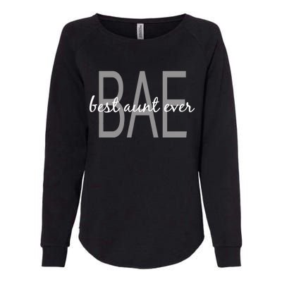 BAE Best Aunt Ever Womens California Wash Sweatshirt