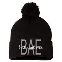 BAE Best Aunt Ever Pom Pom 12in Knit Beanie