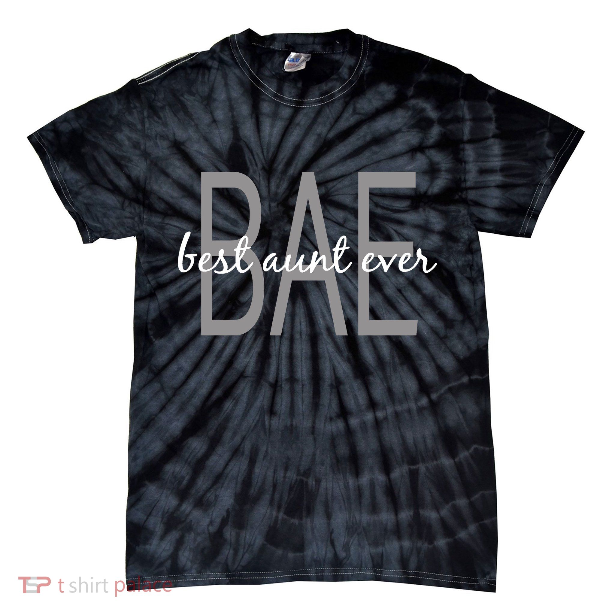BAE Best Aunt Ever Tie-Dye T-Shirt