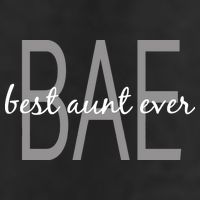BAE Best Aunt Ever Golf Towel