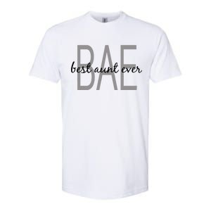 BAE Best Aunt Ever Softstyle® CVC T-Shirt