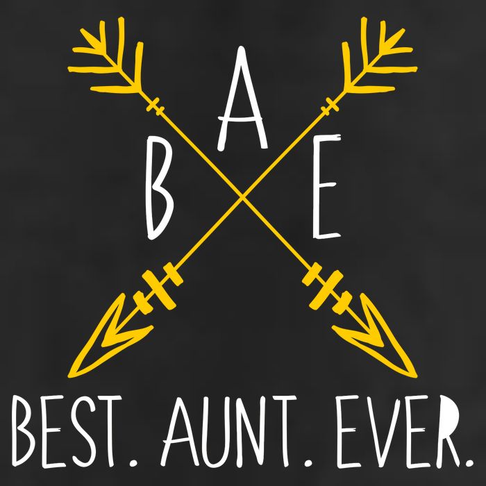 BAE Best Aunt Ever Arrows Logo Adult Drive Performance Visor