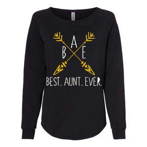 BAE Best Aunt Ever Arrows Logo Womens California Wash Sweatshirt