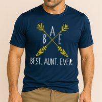 BAE Best Aunt Ever Arrows Logo Cooling Performance Crew T-Shirt