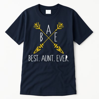 BAE Best Aunt Ever Arrows Logo Tall T-Shirt