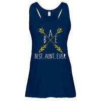 BAE Best Aunt Ever Arrows Logo Ladies Essential Flowy Tank