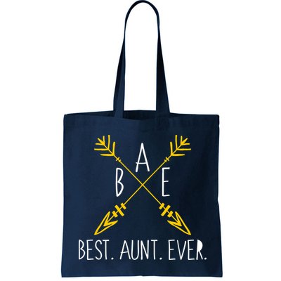 BAE Best Aunt Ever Arrows Logo Bag