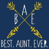 BAE Best Aunt Ever Arrows Logo Bag