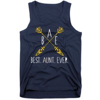 BAE Best Aunt Ever Arrows Logo Tank Top