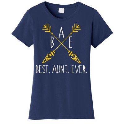 BAE Best Aunt Ever Arrows Logo Women's T-Shirt