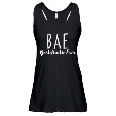 BAE Best Auntie Ever Ladies Essential Flowy Tank