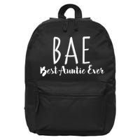 BAE Best Auntie Ever 16 in Basic Backpack