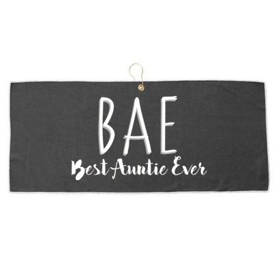 BAE Best Auntie Ever Large Microfiber Waffle Golf Towel