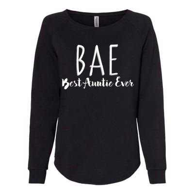 BAE Best Auntie Ever Womens California Wash Sweatshirt