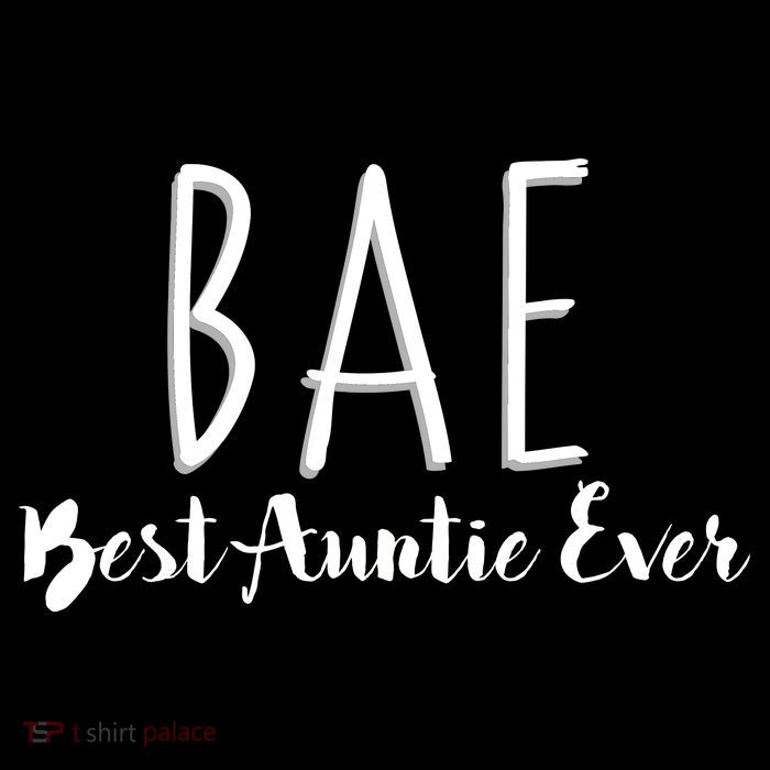 BAE Best Auntie Ever Pom Pom 12in Knit Beanie