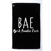 BAE Best Auntie Ever Golf Towel