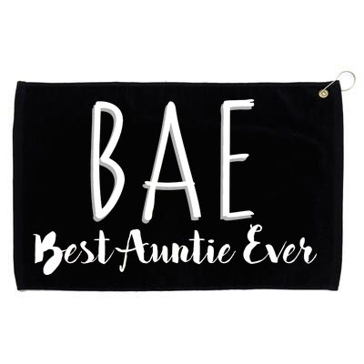 BAE Best Auntie Ever Grommeted Golf Towel