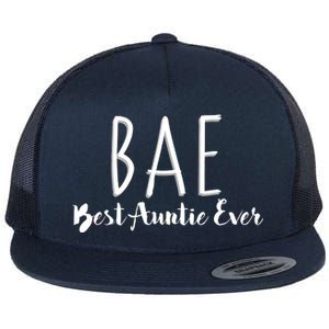 BAE Best Auntie Ever Flat Bill Trucker Hat