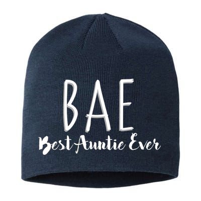 BAE Best Auntie Ever Sustainable Beanie