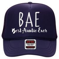 BAE Best Auntie Ever High Crown Mesh Back Trucker Hat