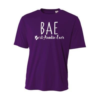 BAE Best Auntie Ever Youth Performance Sprint T-Shirt