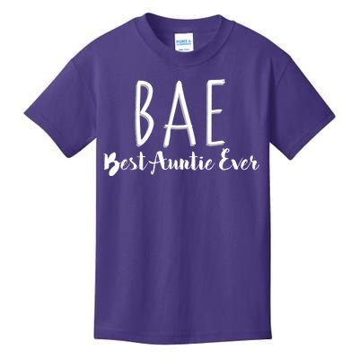 BAE Best Auntie Ever Kids T-Shirt