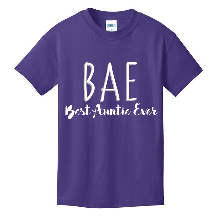 BAE Best Auntie Ever Kids T-Shirt