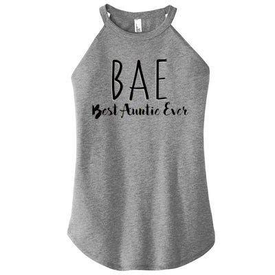 BAE Best Auntie Ever Women's Perfect Tri Rocker Tank