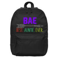 BAE Best Auntie Ever Colorful 16 in Basic Backpack