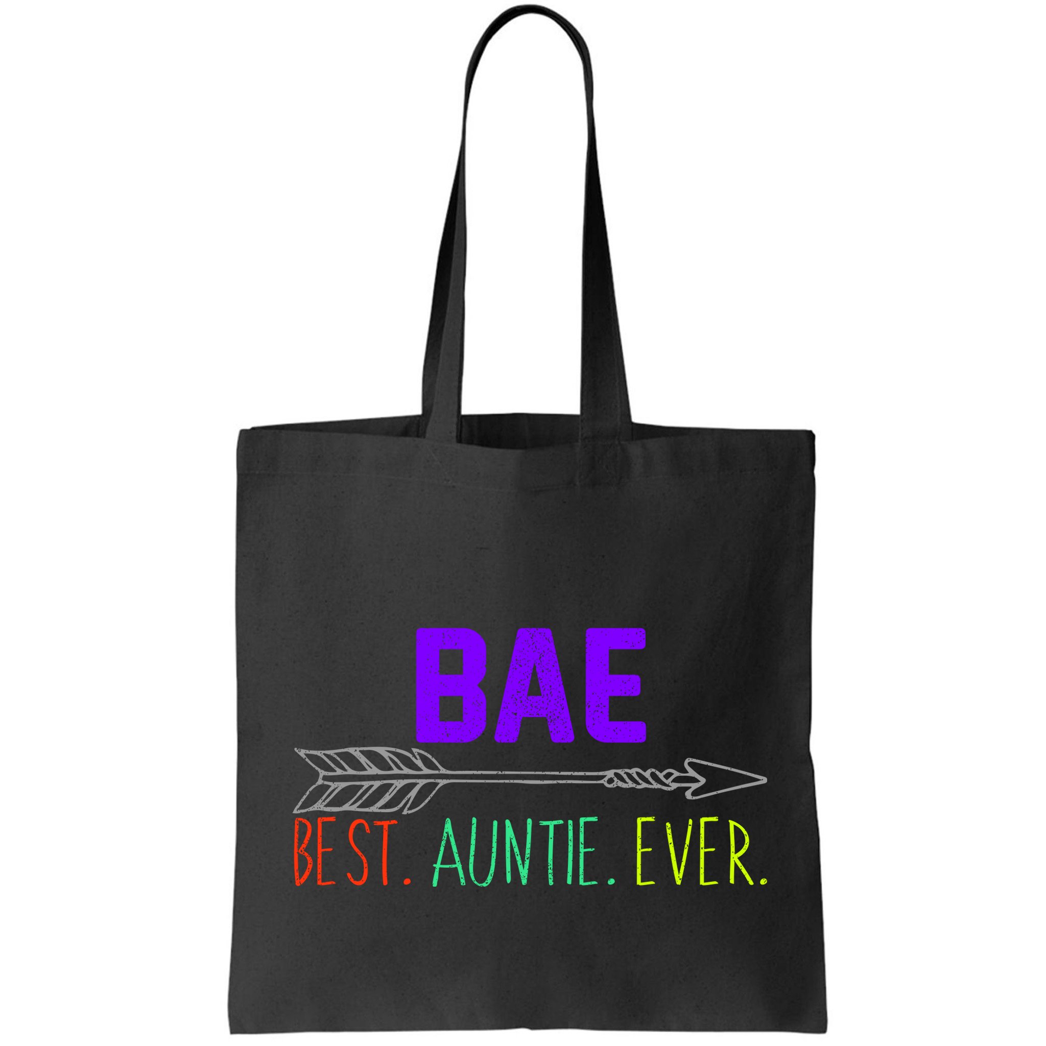 BAE Best Auntie Ever Colorful Bag
