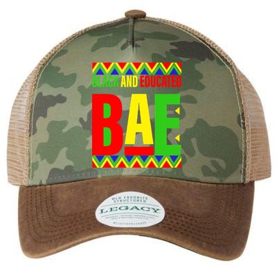 Bae Black And Educated Proud African Legacy Tie Dye Trucker Hat