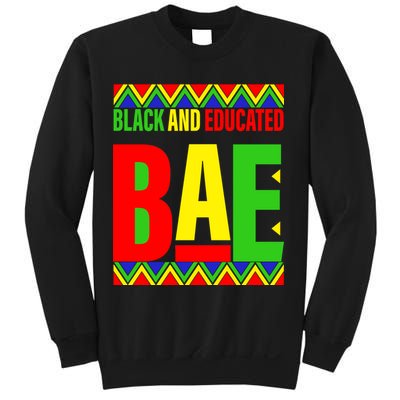 Bae Black And Educated Proud African Sweatshirt
