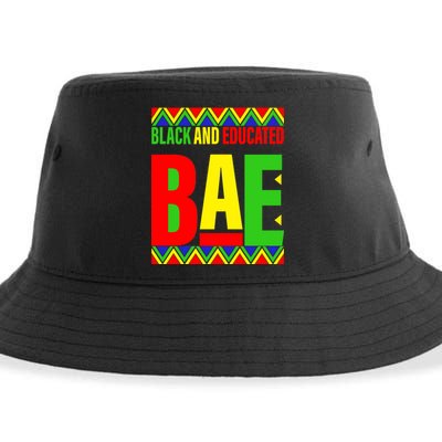 Bae Black And Educated Proud African Sustainable Bucket Hat