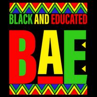 Bae Black And Educated Proud African Cropped Pullover Crew