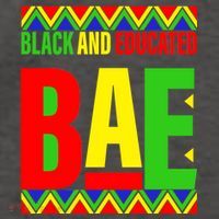 Bae Black And Educated Proud African Vector Backpack