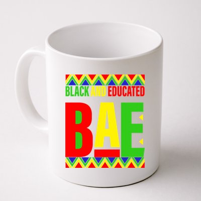 Bae Black And Educated Proud African Coffee Mug