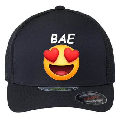 Bae Emoji Heart Flexfit Unipanel Trucker Cap