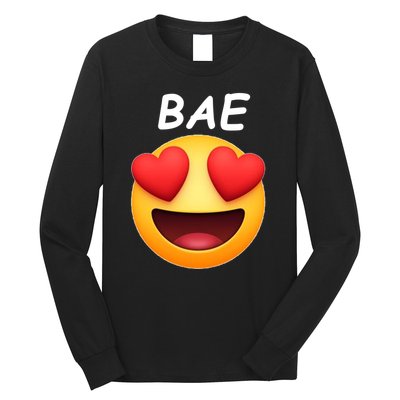 Bae Emoji Heart Long Sleeve Shirt
