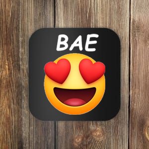 Bae Emoji Heart Coaster