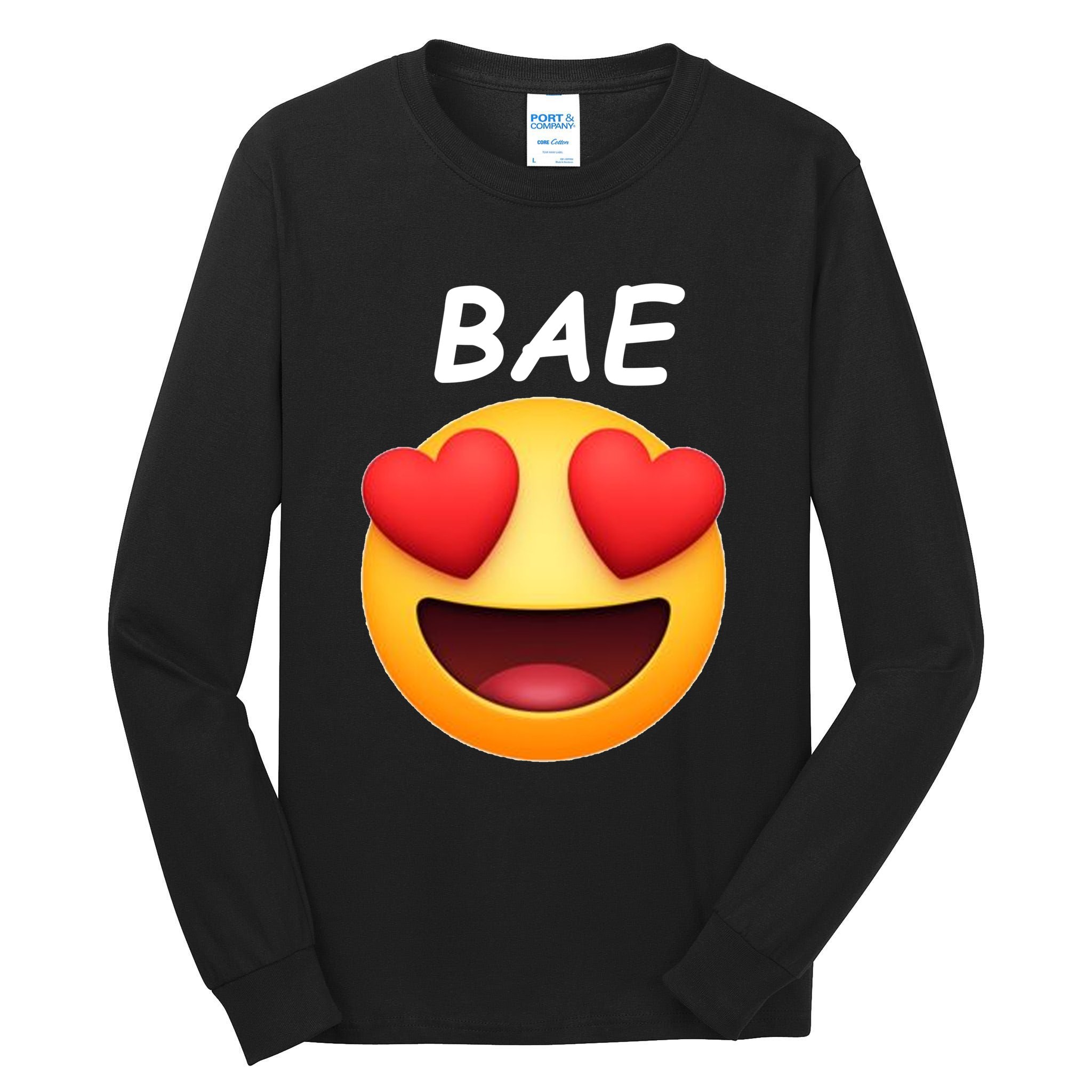 Bae Emoji Heart Tall Long Sleeve T-Shirt