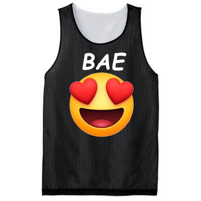 Bae Emoji Heart Mesh Reversible Basketball Jersey Tank